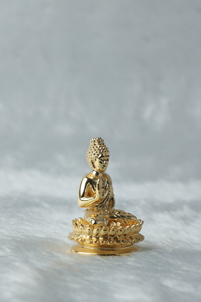 Gold plated Buddha Ji