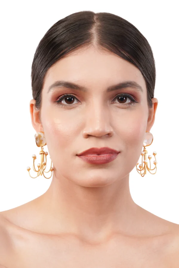 1 Gram GOLD PLATED Earring