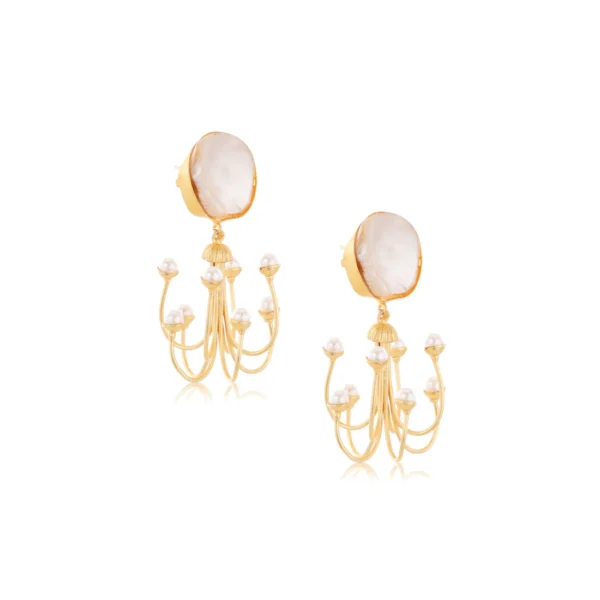 1 Gram GOLD PLATED Earring