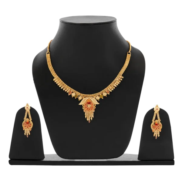 1 Gram GOLD PLATED Necklace Set