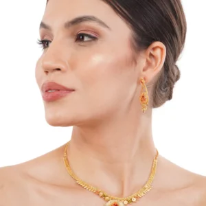 1 Gram GOLD PLATED Necklace Set