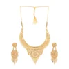 1Gm Gold Haar Necklace and Earring Set