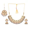 1Gm Gold Plated Necklace and Earring Set