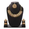 1Gm Gold Plated Necklace and Earring Set