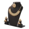 1Gm Gold Plated Necklace and Earring Set