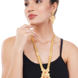 1 gm gold rani haar necklace