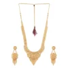 1Gm Gold Rani Haar Necklace and Earring Set