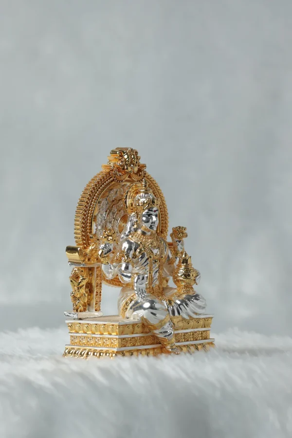 Maa Laxmi Ji Gold Plated Idol