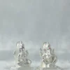 Silver Plated Laxmi Ganesh Ji Pair