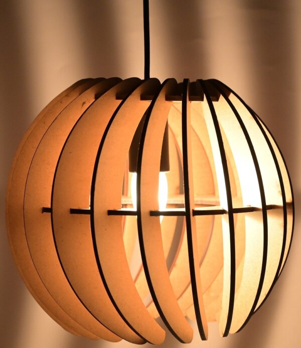 round hanging light