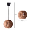 round hanging light