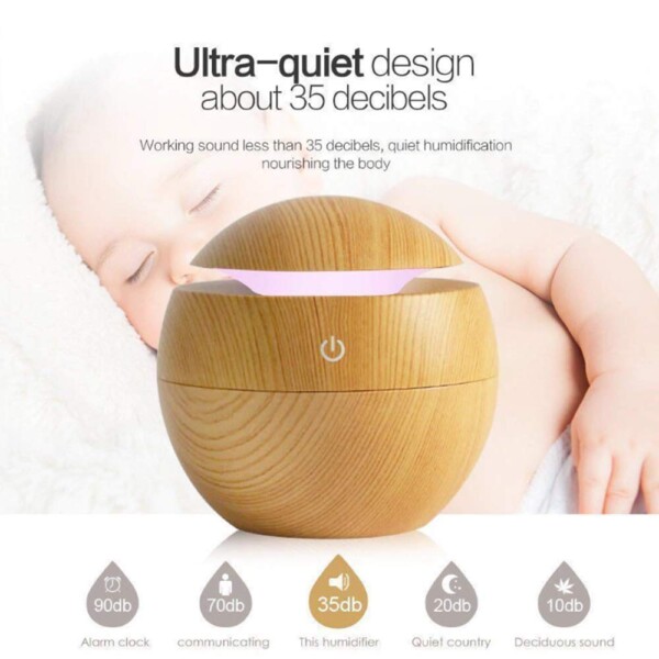 Wooden Cool Mist Humidifier