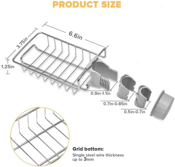 SINK FAUCKET RACK