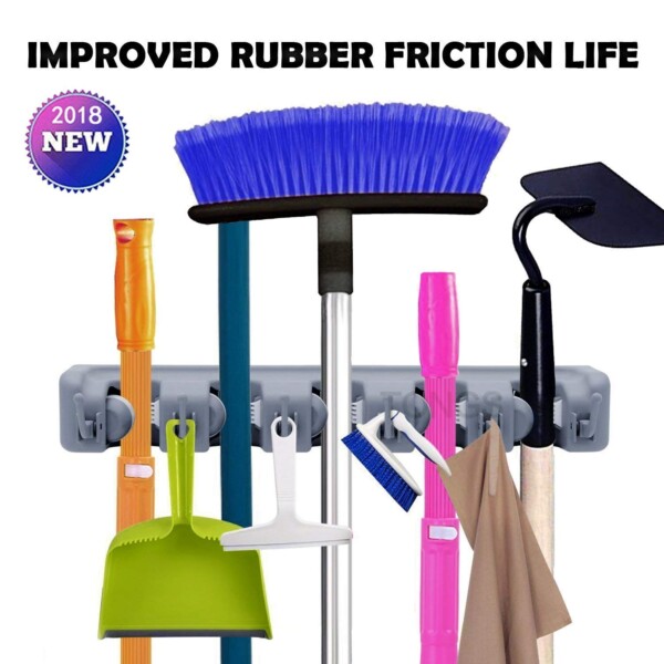 5 SLOT BROOM HOLDER