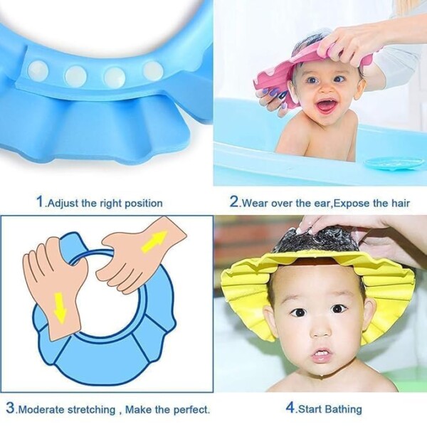 BABY BATH CAP