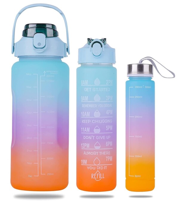 3 PCS MOTIVATIONAL BOTTLE