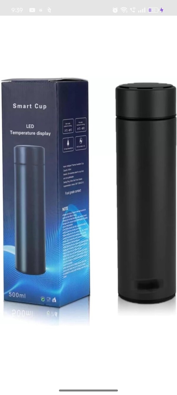 Digital Temperature Water Bottle