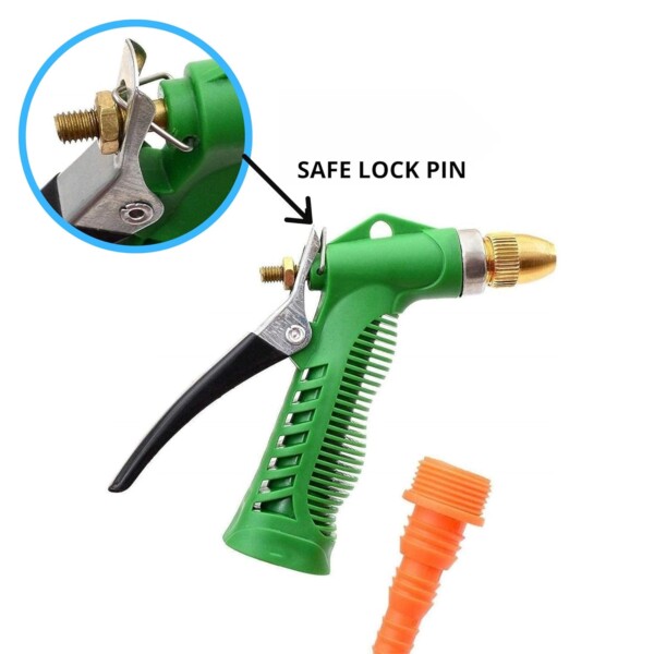 GREEN NOZZLE WATER SPRAY GUN