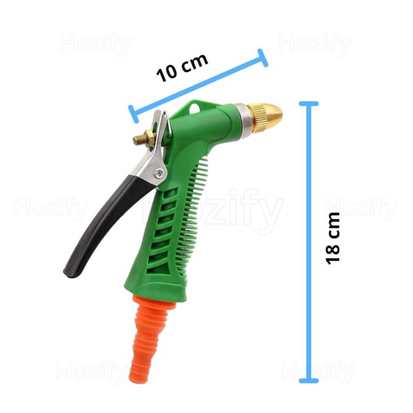 GREEN NOZZLE WATER SPRAY GUN