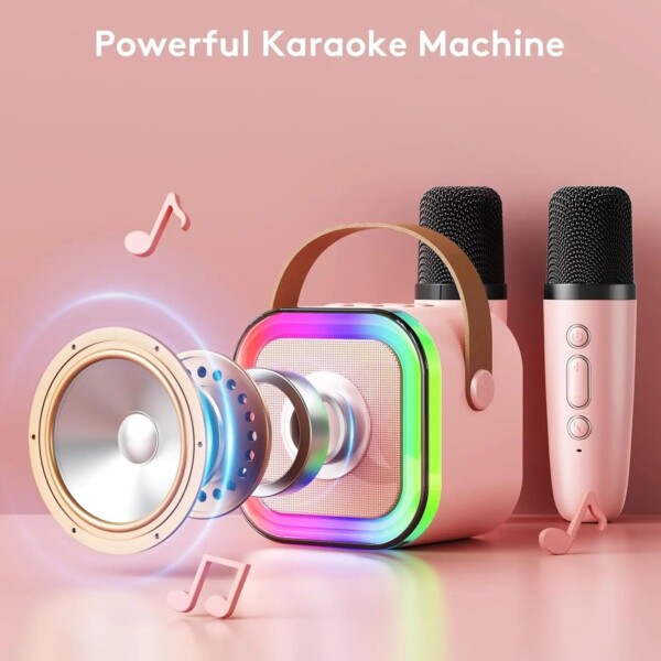 KARAOKE SPEAKER SINGLE MIKE