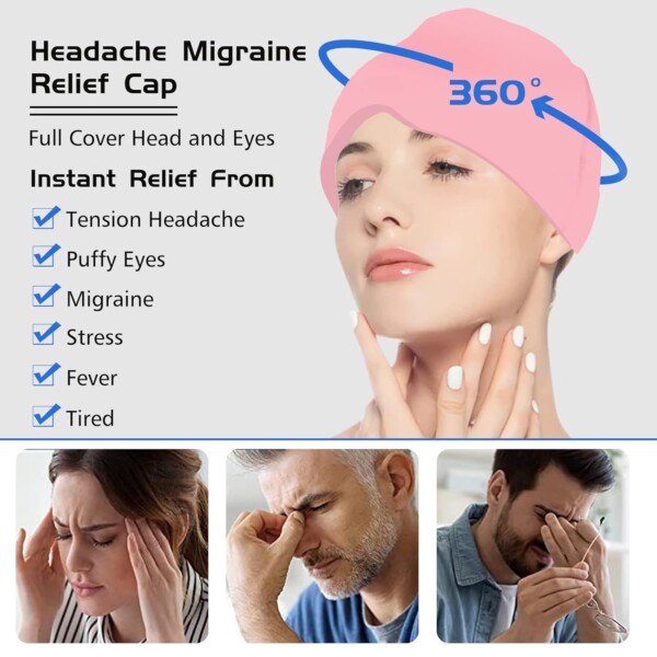 HEADACHE/MIGRAINE RELIEF CAP