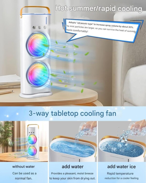 Double End Air Cooler Fan